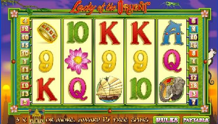 Lady of the orient slot