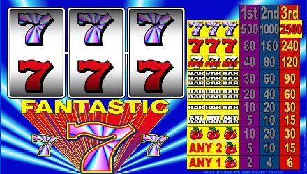 fantastic 7 slots